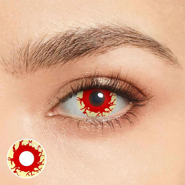 Orange Cosplay Yearly Contact Lenses