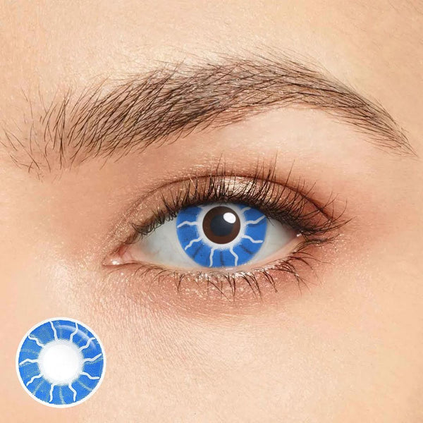 Blue Cosplay Yearly Contact Lenses