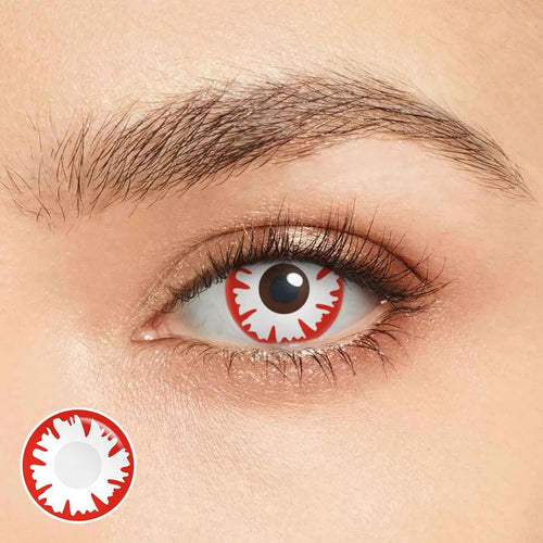 White Cosplay Yearly Contact Lenses