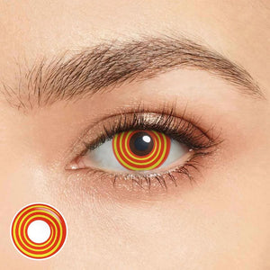 Yellow Cosplay Yearly Contact Lenses
