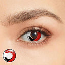Blood Moon Red Black Halloween Contact Lenses
