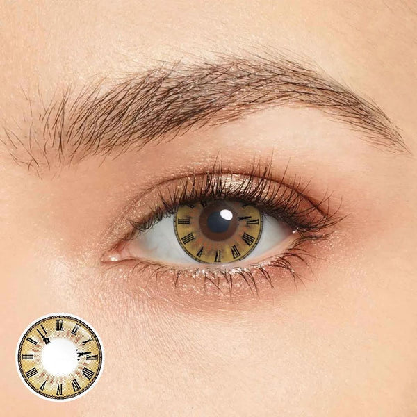 Brown Halloween Yearly Contact Lenses