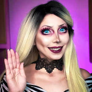 Windmill Blue Cosplay Contact Lenses