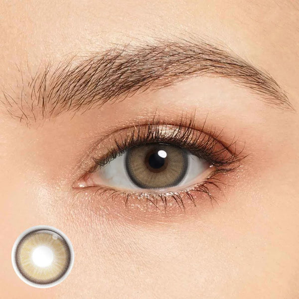 LUNA Sweet Brown Prescription 6 Months Contact Lenses