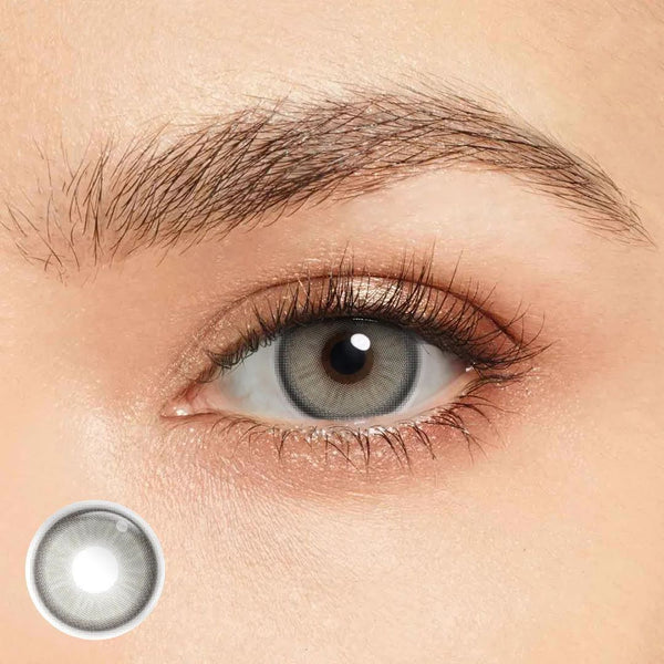 LUNA Grege Gray Prescription 6 Months Contact Lenses