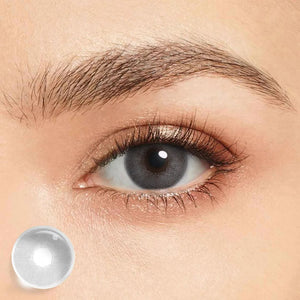 Broadway Silver Gray Contact Lenses