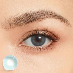 Cloud Light Blue Contact Lenses