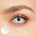 Pure White Costume Yearly Contact Lenses