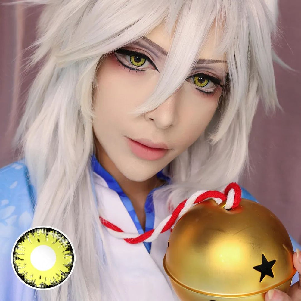 [Copy]Twilight Yellow Cosplay Contact Lenses