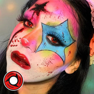 Astrolabe Red Costume Yearly Contact Lenses