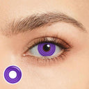 Circle Purple Costume Prescription Yearly Contact Lenses
