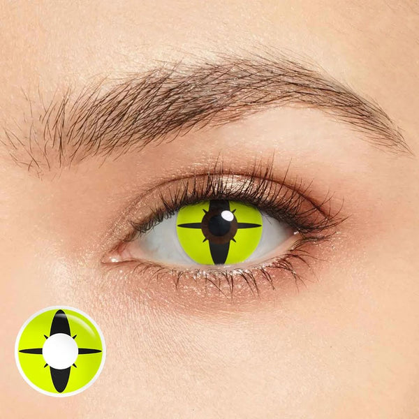 NeoStar Vision Yellow Costume Yearly Contact Lenses