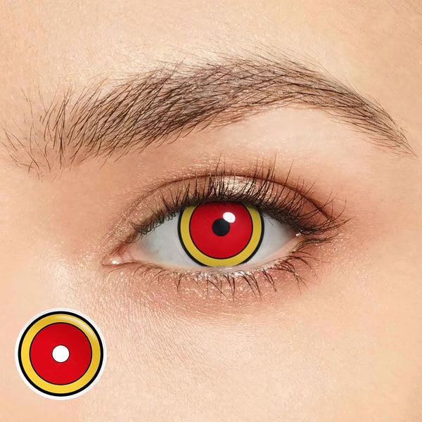 Demon Slayer Rengoku Kyojuro Costume Yearly Contact Lenses