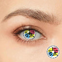 Demon Slayer Doma Costume Yearly Contact Lenses