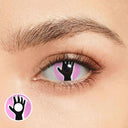 Phantom Hand Pink Costume Yearly Contact Lenses