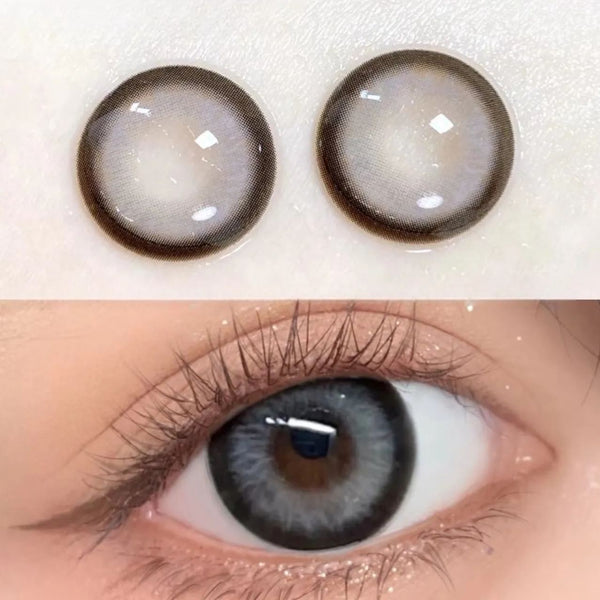 Zurich Black Prescription Yearly Contact Lenses
