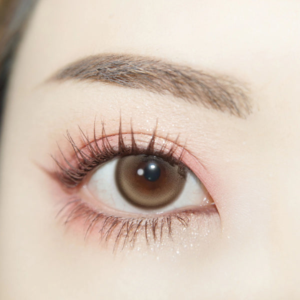 Cheese Tart Brown Prescription Yearly Contact Lenses