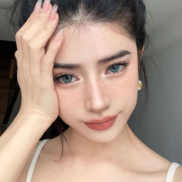 Basil Green Yearly Contact Lenses
