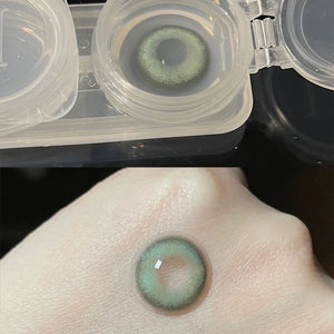 Summer Sky Green Prescription Yearly Contact Lenses