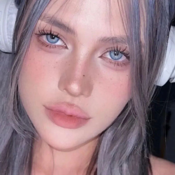 Jasmine Blue Prescription Yearly Contact Lenses