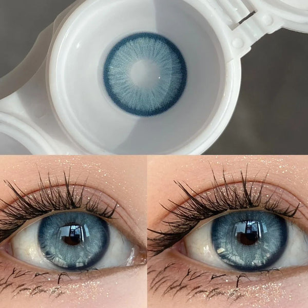 Baroque Blue Prescription Yearly Contact Lenses