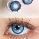 Baroque Blue Yearly Contact Lenses