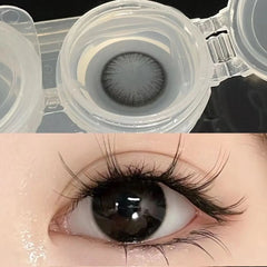 Barley Tea Black Yearly Contact Lenses