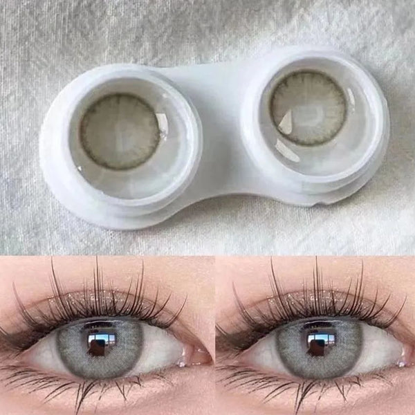 Jasmine Grey Prescription Yearly Contact Lenses