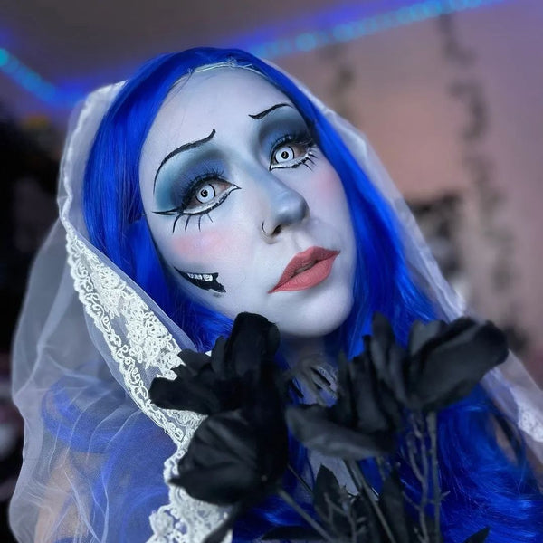 Circle White Costume Contact Lenses