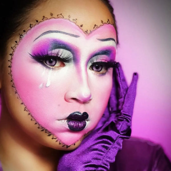 Crystalline Purple Yearly Contact Lenses