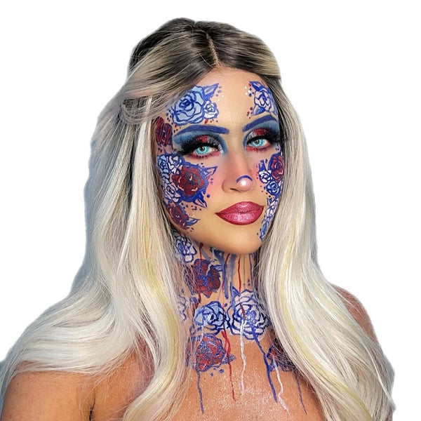 [US Warehouse] Windmill Blue Costume Yearly Contact Lenses