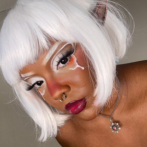 Annulus Black Costume Contact Lenses