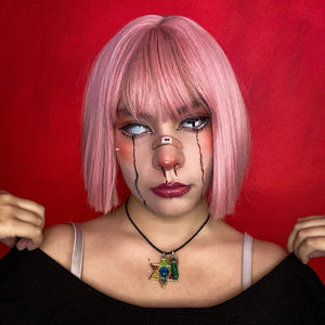 Black Cross Costume Contact Lenses