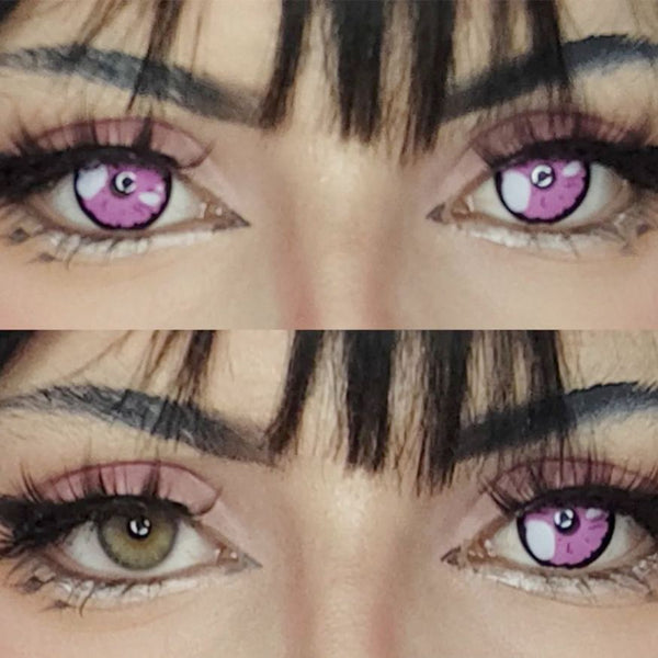 Anime Bling Purple Costume Yearly Contact Lenses