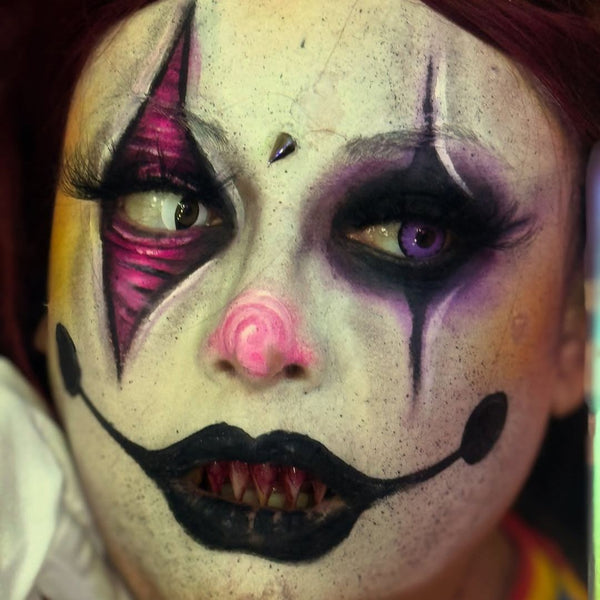 Vassen Purple Costume Yearly Contact Lenses
