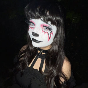 Clown Black Costume 6 Months Contact Lenses