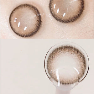 Cinnamon Brown Prescription Yearly Contact Lenses