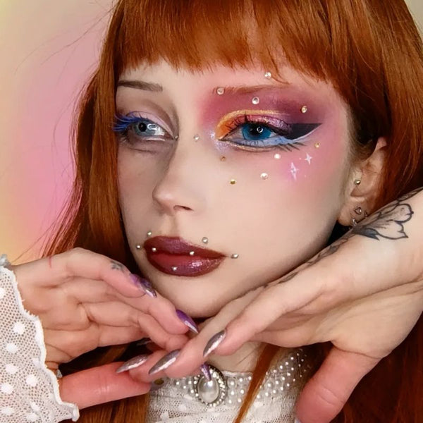 Ruby Blue Yearly Contact Lenses