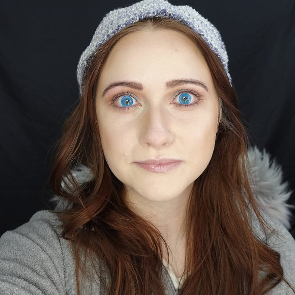 Ruby Blue Yearly Contact Lenses