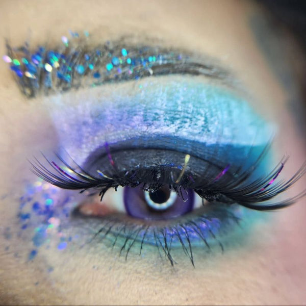 Aura Purple Yearly Contact Lenses