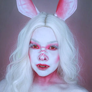 Ruby Red Yearly Contact Lenses