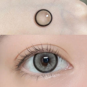 Espresso Grey Prescription Yearly Contact Lenses