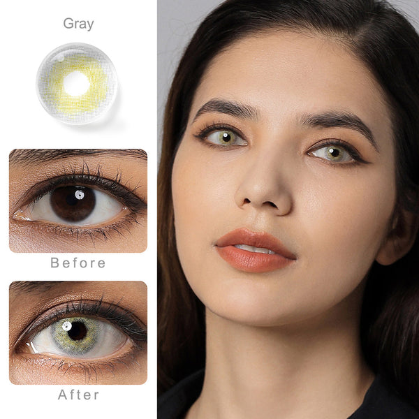 Yukon Gray Yearly Contact Lenses